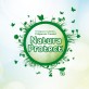 Fil débroussailleuse rond Natura Protect beige/vert 1,6 mm x 15 m. Coque