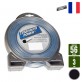 Fil débroussailleuse rond Titanium gris. 3 mm x 56 m. Coque