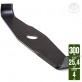 Lame droite Ø 300 mm. Al 25,4 mm. Ep 4 mm. Spéciale ronce