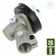 Renvoi d'angle entrainement. 9 cannelures. Pour tube Ø 26 mm