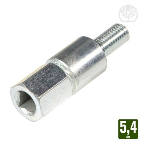 Adaptateur pour renvoi d'angle carr&eacute; 5,4 mm
