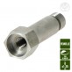Adaptateur tête pour coupe bordure. Femelle Ø8x1,25. Pas à droite