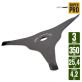 Aire Cut. Ø 350 mm. Al 25,4 mm. Lame 3 dents