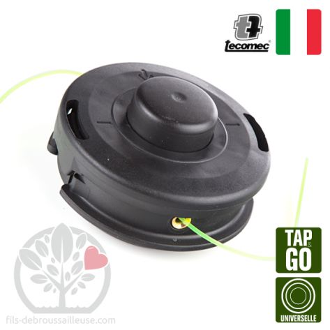 Tête débroussailleuse Ø109 mm Tap & Go. Semi-auto. Universelle