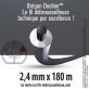 Fil débroussailleuse Orégon Rond Duoline Transparent 2.4mm x 180m. Bobine