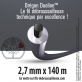Fil débroussailleuse Orégon Rond Duoline  Transparent 2.7mm x 140m. Bobine