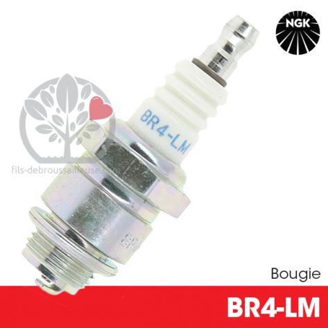 Bougie NGK BR4LM pour la motoculture