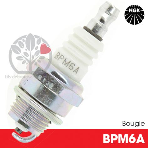 Bougie NGK BPM6A pour la motoculture