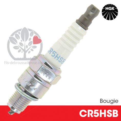 Bougie NGK CR5HSB pour la motoculture