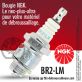 Bougie NGK BR2LM pour la motoculture