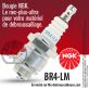 Bougie NGK BR4LM pour la motoculture