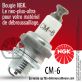 Bougie NGK CM6 pour la motoculture
