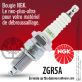 Bougie NGK ZGR5A pour la motoculture