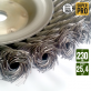 MasterBrosse 360. Pour désherbage. Ø 230 mm. Al 25,4 mm