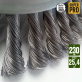 MasterBrosse 360. Pour désherbage. Ø 230 mm. Al 25,4 mm