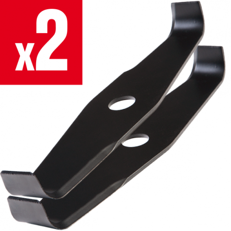 Lame droite long. 320 mm. Al 25,4 mm. Ep 3 mm. Sp&eacute;ciale ronce