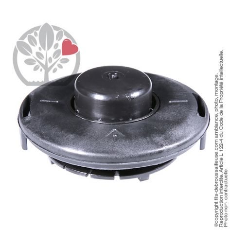 Kit couvercle inf&eacute;rieur + bobine fil pour t&ecirc;te d&eacute;broussailleuse Tecomec Tap'N'Work &Oslash;130 mm. 