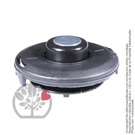 Kit couvercle inf&eacute;rieur + bobine fil pour t&ecirc;te d&eacute;broussailleuse Tecomec SuperPro &Oslash;130 mm. 
