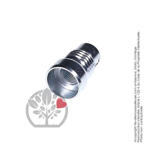 Adaptateur t&ecirc;te d&eacute;broussailleuse 3/8 - 24 F LHF pour Tecomec Easy Work &Oslash;109, &Oslash;130 mm