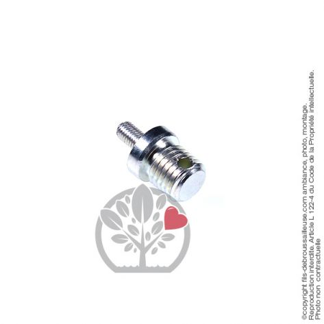 Adaptateur t&ecirc;te d&eacute;broussailleuse M7 x 1 LHM pour Tecomec Easy Work &Oslash;109, &Oslash;130 mm