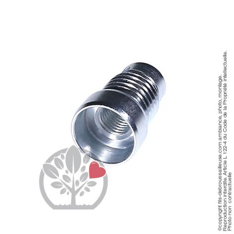 Adaptateur t&ecirc;te d&eacute;broussailleuse M10 x 1,25 LHF pour Tecomec Easy Work &Oslash;109, &Oslash;130 mm