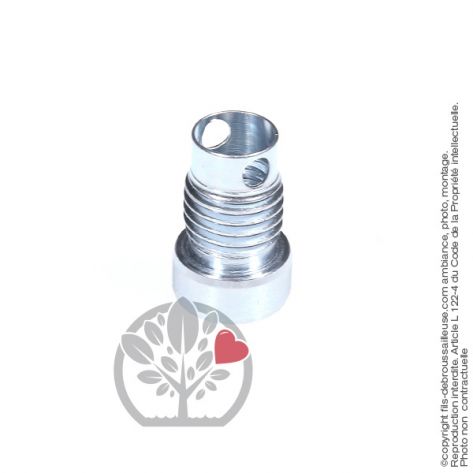 Adaptateur t&ecirc;te d&eacute;broussailleuse M12 x 1,75 LHF pour Tecomec Easy Work &Oslash;109, &Oslash;130 mm