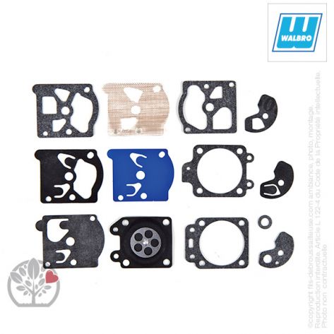 Kit membrane WALBRO D10-WAT pour d&eacute;broussailleuse