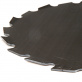 Lame disque débroussailleuse 22 dents à gouges Ø 200 mm. Al 25,4 mm. Ep 1,6 mm
