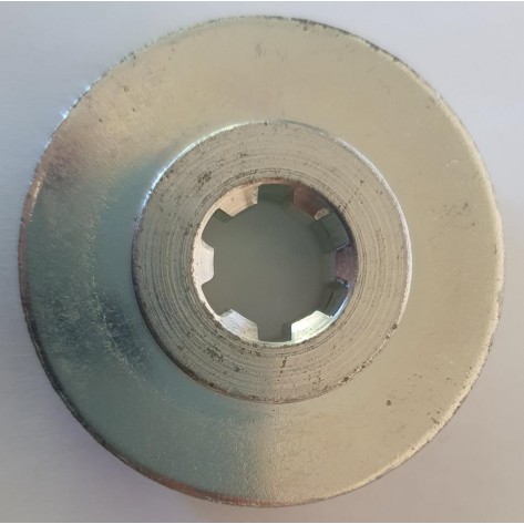 Flasque d'appui sup&eacute;rieur 6 cannelures pour renvoi d'angle