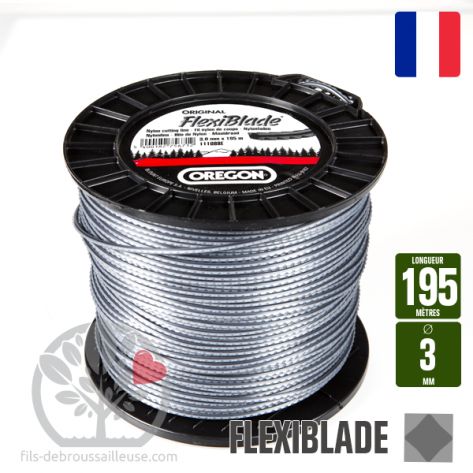 Bobines De Fil Oregon Pour Débroussailleuse Bosch - Remplacement F016800569, Fil Torsadé Carré 1.65 Mm - Lot De 3